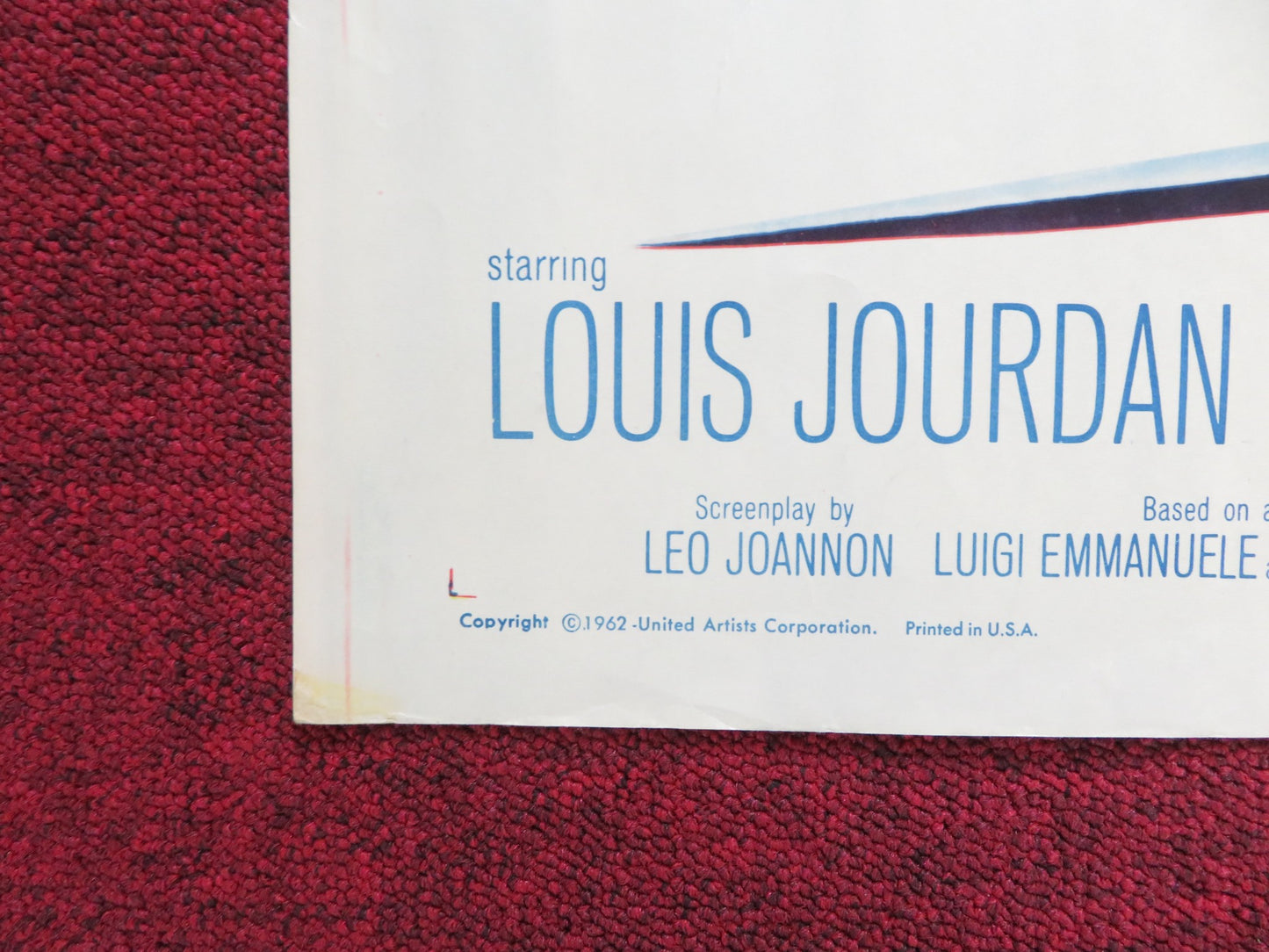 AMAZONS OF ROME US HALF SHEET (22"x 28") POSTER LOUIS JOURDAN SYLVIA SYMS 1962 - Rendezvous Cinema