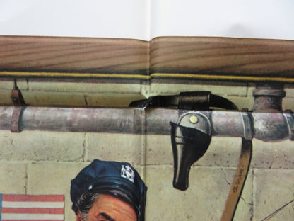 LAW AND DISORDER FOLDED US ONE SHEET POSTER CARROLL O'CONNOR ERNEST BOGNINE 1974 - Rendezvous Cinema