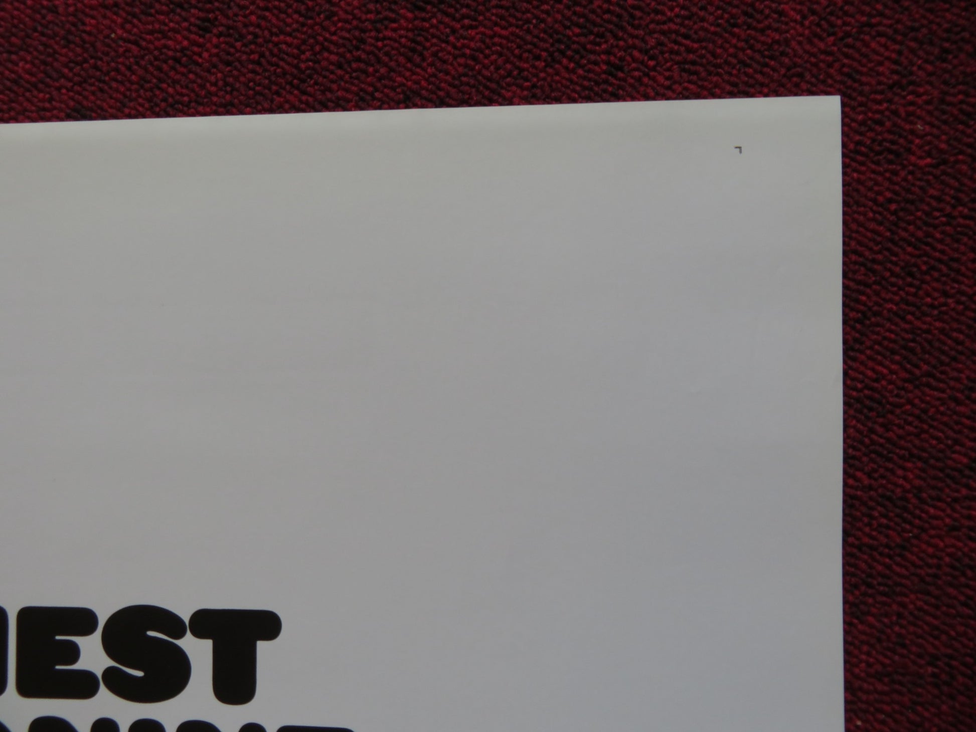 LAW AND DISORDER FOLDED US ONE SHEET POSTER CARROLL O'CONNOR ERNEST BOGNINE 1974 - Rendezvous Cinema