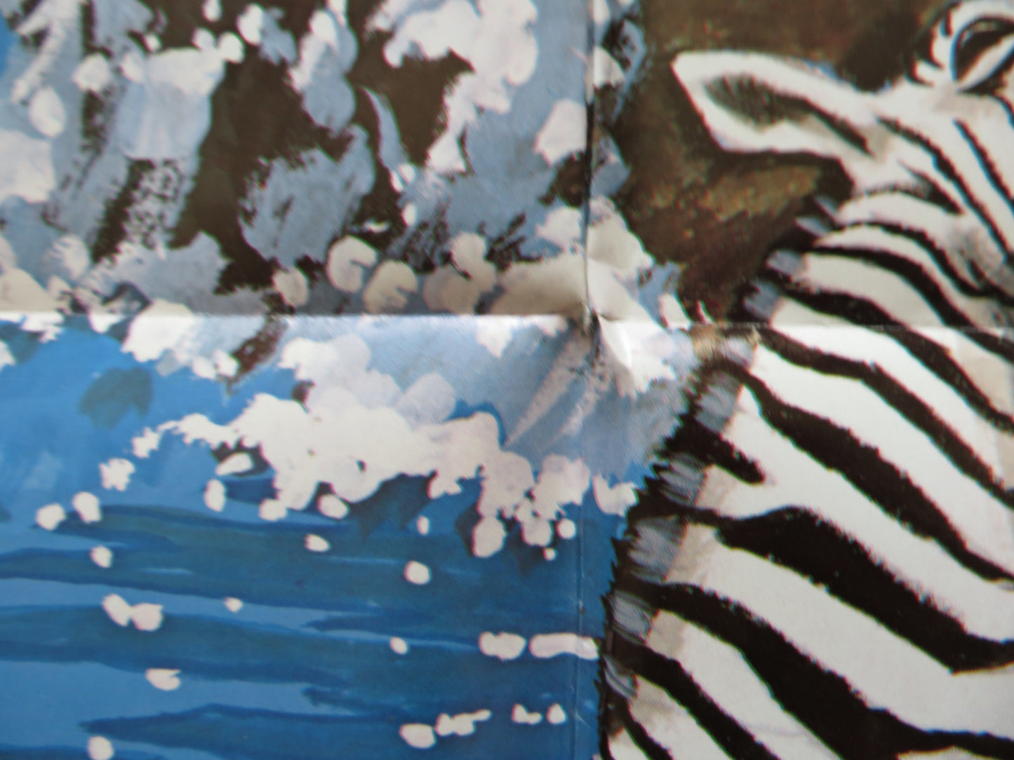 INSTINCT FOR SURVIVAL FOLDED US ONE SHEET POSTER BERT HAANSTRA A. SCOURBY 1974 - Rendezvous Cinema