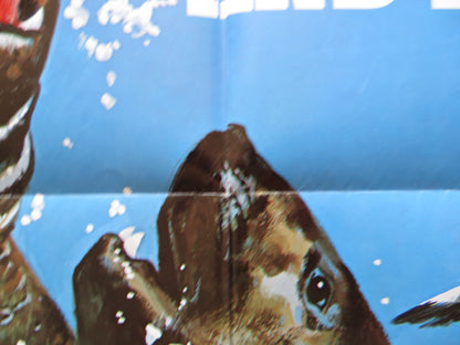 INSTINCT FOR SURVIVAL FOLDED US ONE SHEET POSTER BERT HAANSTRA A. SCOURBY 1974 - Rendezvous Cinema