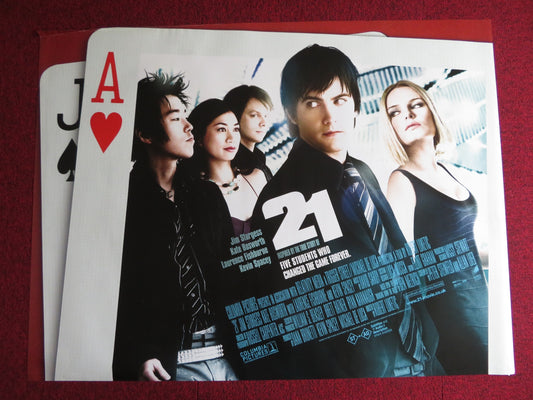 21 UK QUAD (30"x 40") ROLLED POSTER JIM STURGESS KEVIN SPACEY 2007