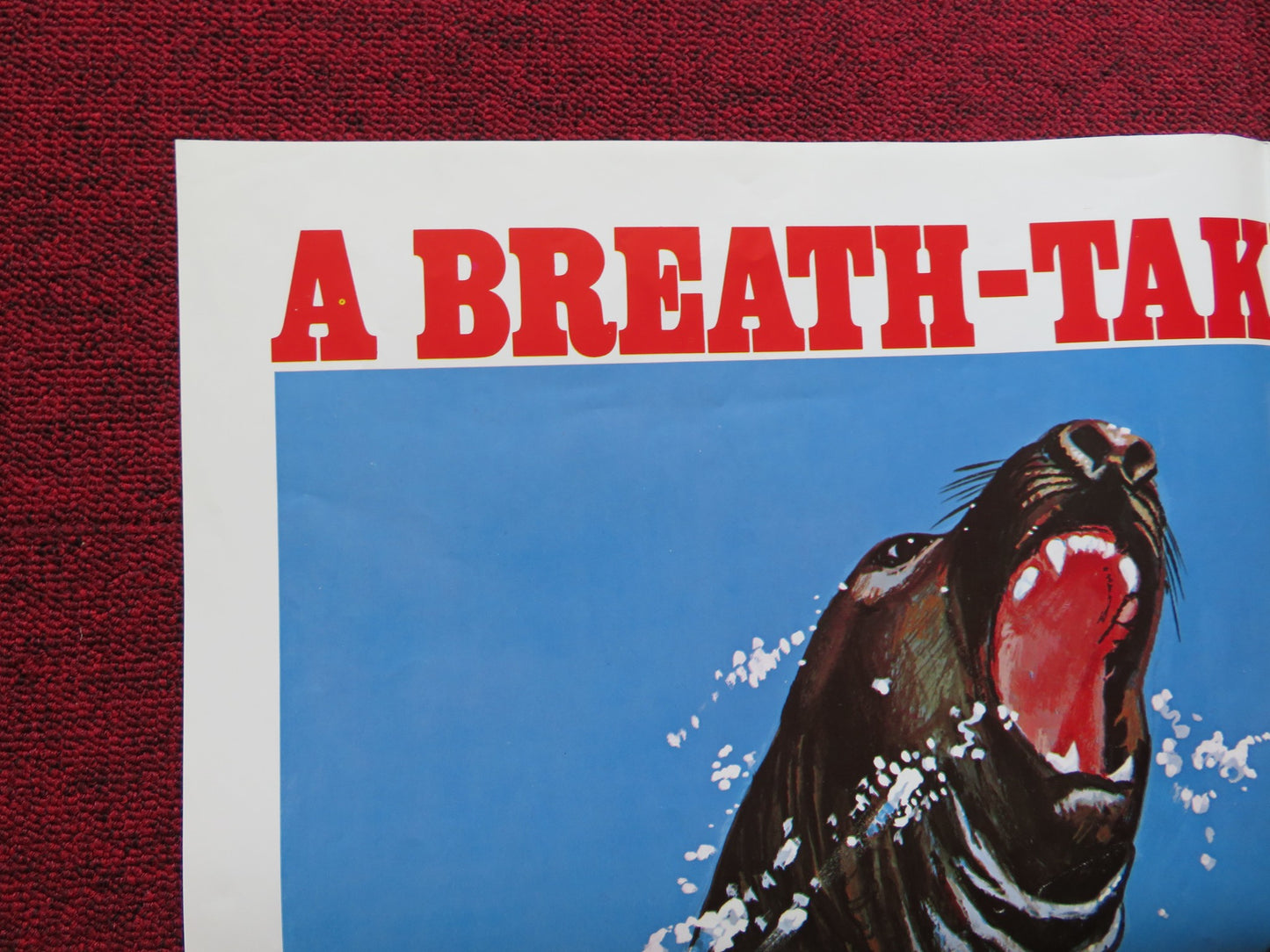 INSTINCT FOR SURVIVAL FOLDED US ONE SHEET POSTER BERT HAANSTRA A. SCOURBY 1974 - Rendezvous Cinema