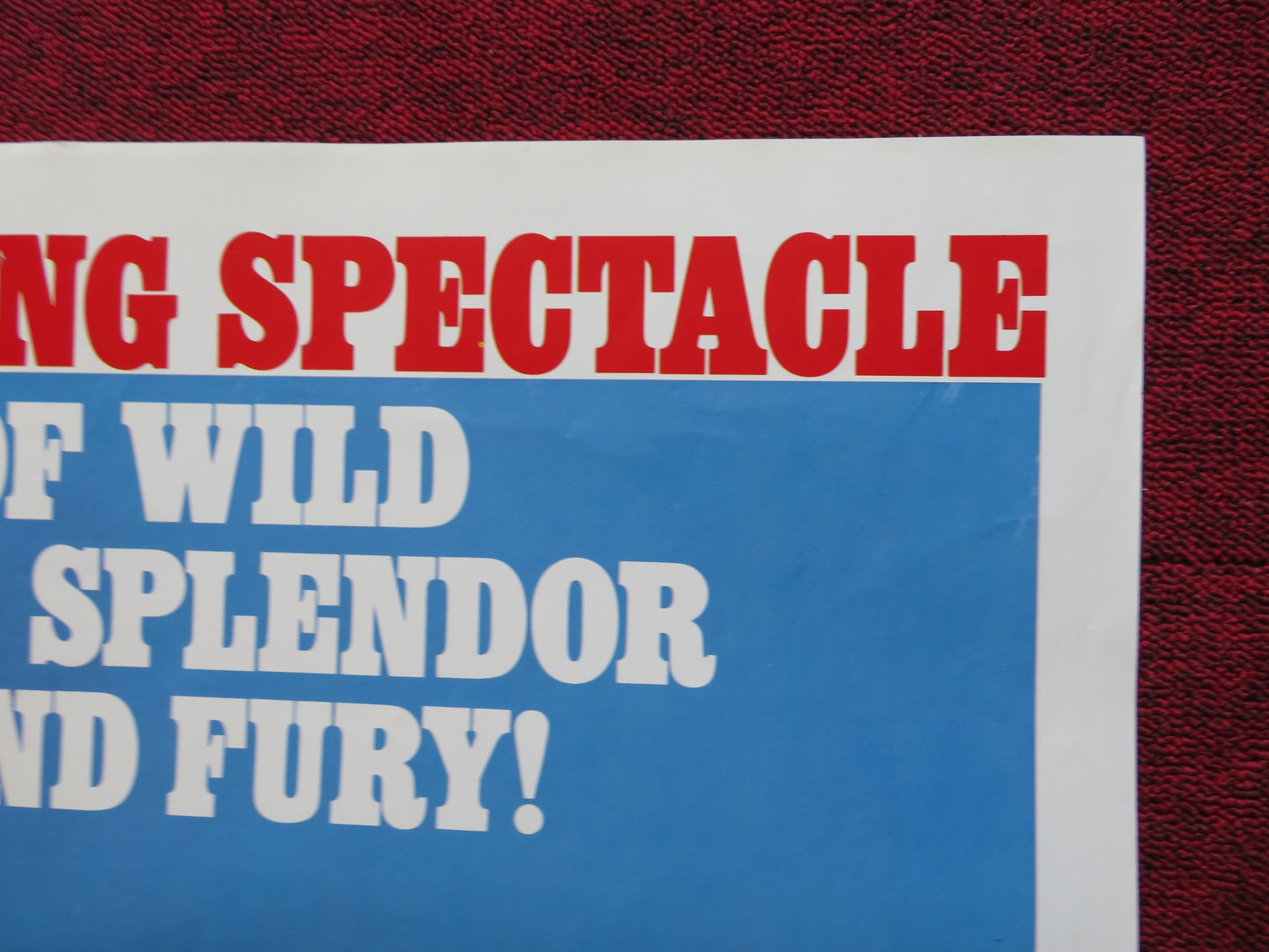 INSTINCT FOR SURVIVAL FOLDED US ONE SHEET POSTER BERT HAANSTRA A. SCOURBY 1974 - Rendezvous Cinema