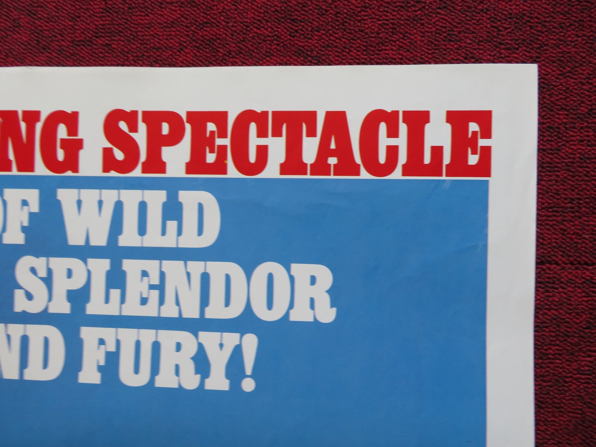 INSTINCT FOR SURVIVAL FOLDED US ONE SHEET POSTER BERT HAANSTRA A. SCOURBY 1974 - Rendezvous Cinema