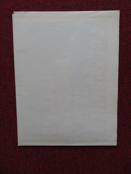 INSTINCT FOR SURVIVAL FOLDED US ONE SHEET POSTER BERT HAANSTRA A. SCOURBY 1974 - Rendezvous Cinema