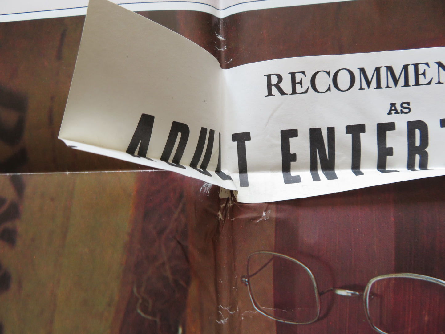 HENNESSY FOLDED US ONE SHEET POSTER ROD STEIGER LEE REMICK 1975 - Rendezvous Cinema