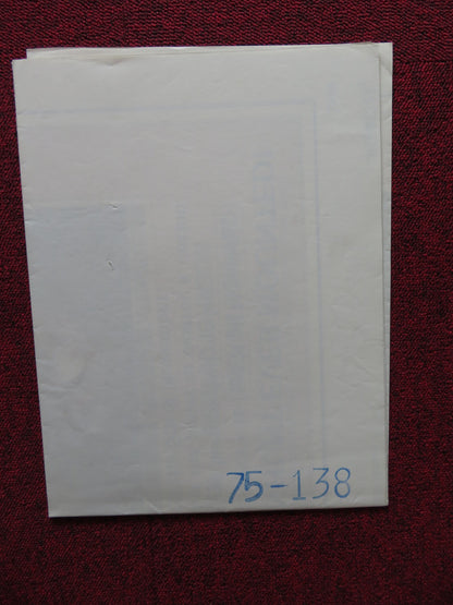 HENNESSY FOLDED US ONE SHEET POSTER ROD STEIGER LEE REMICK 1975 - Rendezvous Cinema