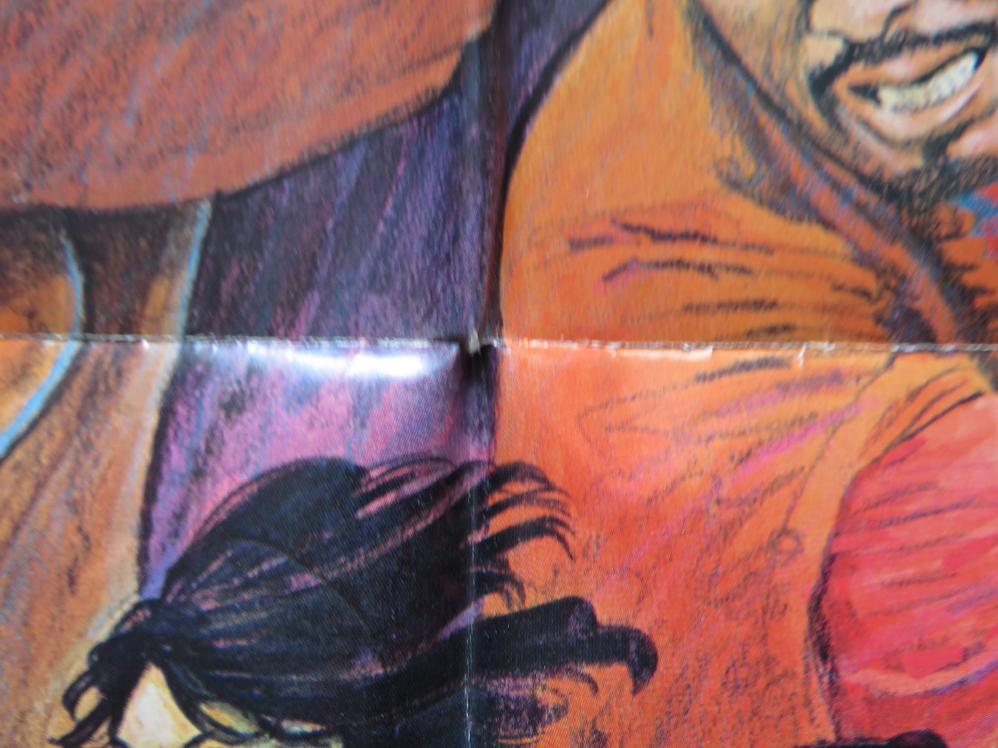 THE SILENT STRANGER FOLDED US ONE SHEET POSTER TONY ANTHONY LLODY BATTISTA 1975 - Rendezvous Cinema