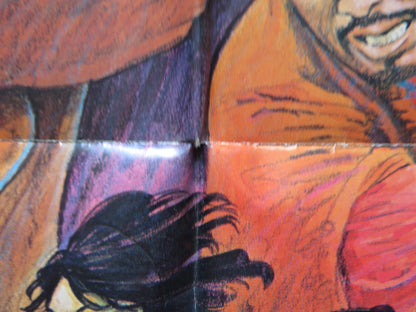 THE SILENT STRANGER FOLDED US ONE SHEET POSTER TONY ANTHONY LLODY BATTISTA 1975 - Rendezvous Cinema