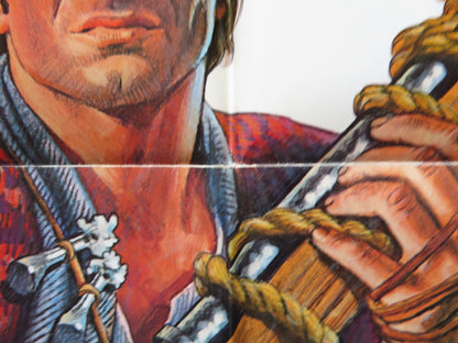 THE SILENT STRANGER FOLDED US ONE SHEET POSTER TONY ANTHONY LLODY BATTISTA 1975 - Rendezvous Cinema