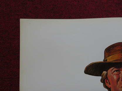 THE SILENT STRANGER FOLDED US ONE SHEET POSTER TONY ANTHONY LLODY BATTISTA 1975 - Rendezvous Cinema