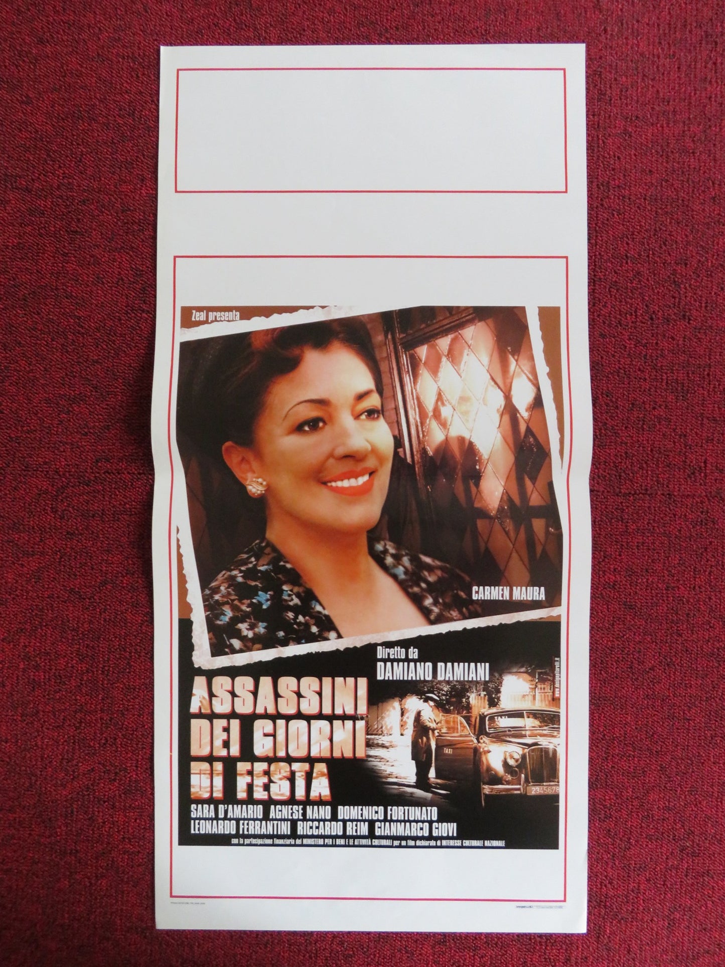 ASSASSINI DEI GIORNI DI FESTA ITALIAN LOCANDINA POSTER CARMEN MAURA 2002 - Rendezvous Cinema