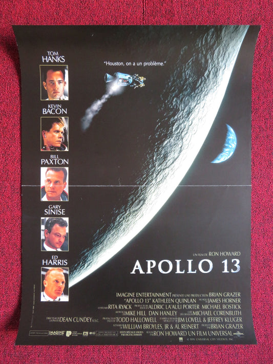 APOLLO 13 FRENCH (15.5" x 21") POSTER TOM HANKS KEVIN BACON 1995 - Rendezvous Cinema