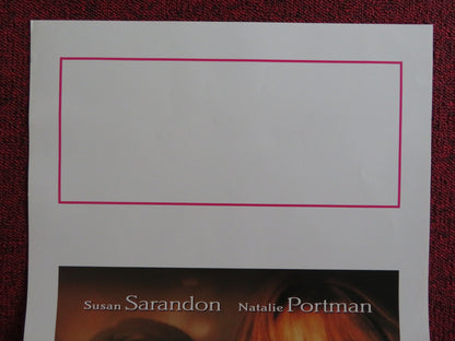 ANYWHERE BUT HERE ITALIAN LOCANDINA POSTER SUSAN SARANDON NATALIE PORTMAN 1999 - Rendezvous Cinema