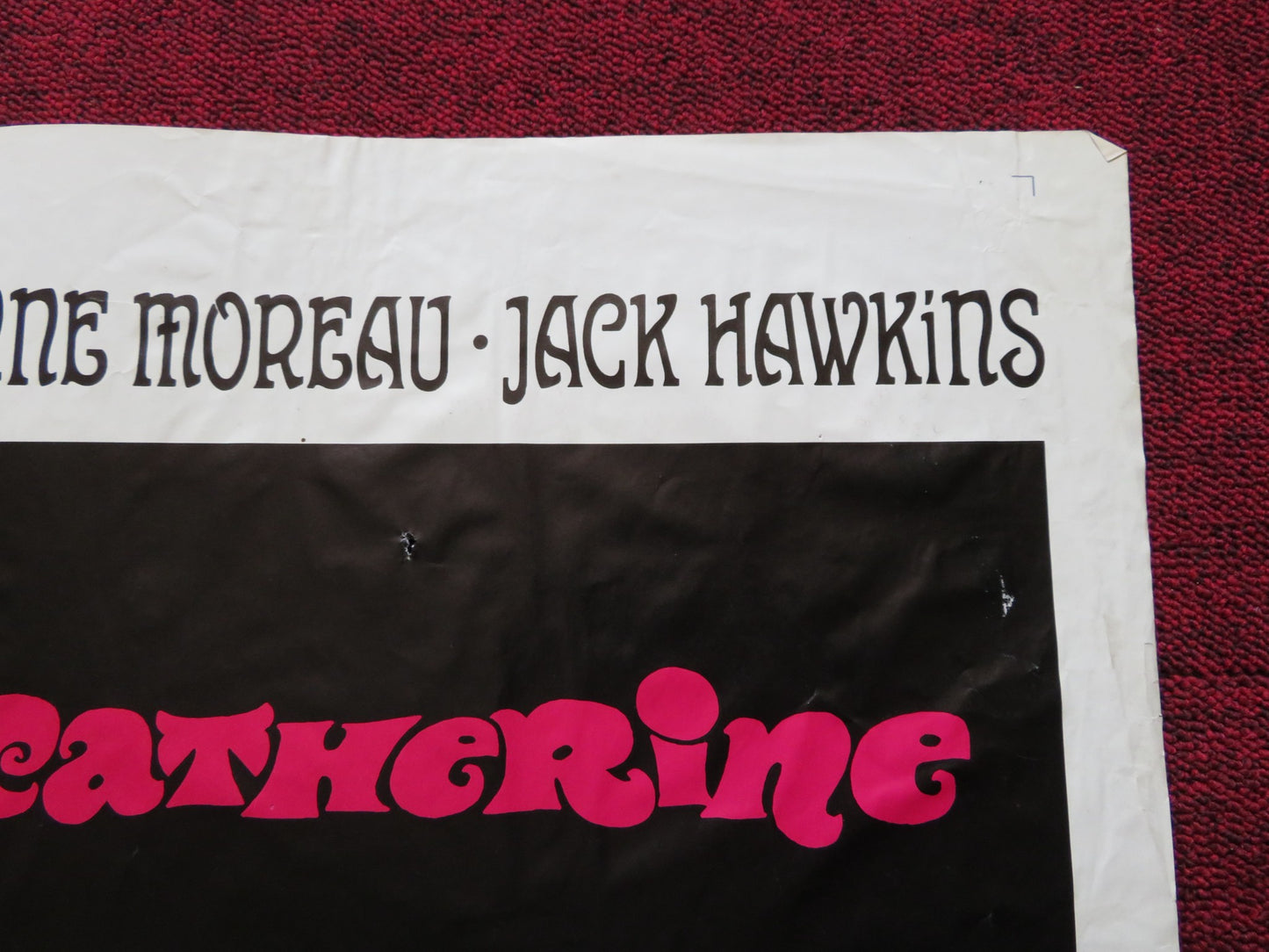 GREAT CATHERINE FOLDED US ONE SHEET POSTER PETER O'TOOLE ZERO MOSTEL 1968 - Rendezvous Cinema