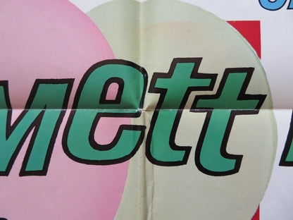 THE CLOWN AND THE KIDS FOLDED US ONE SHEET POSTER EMMETT KELLY 1968 - Rendezvous Cinema