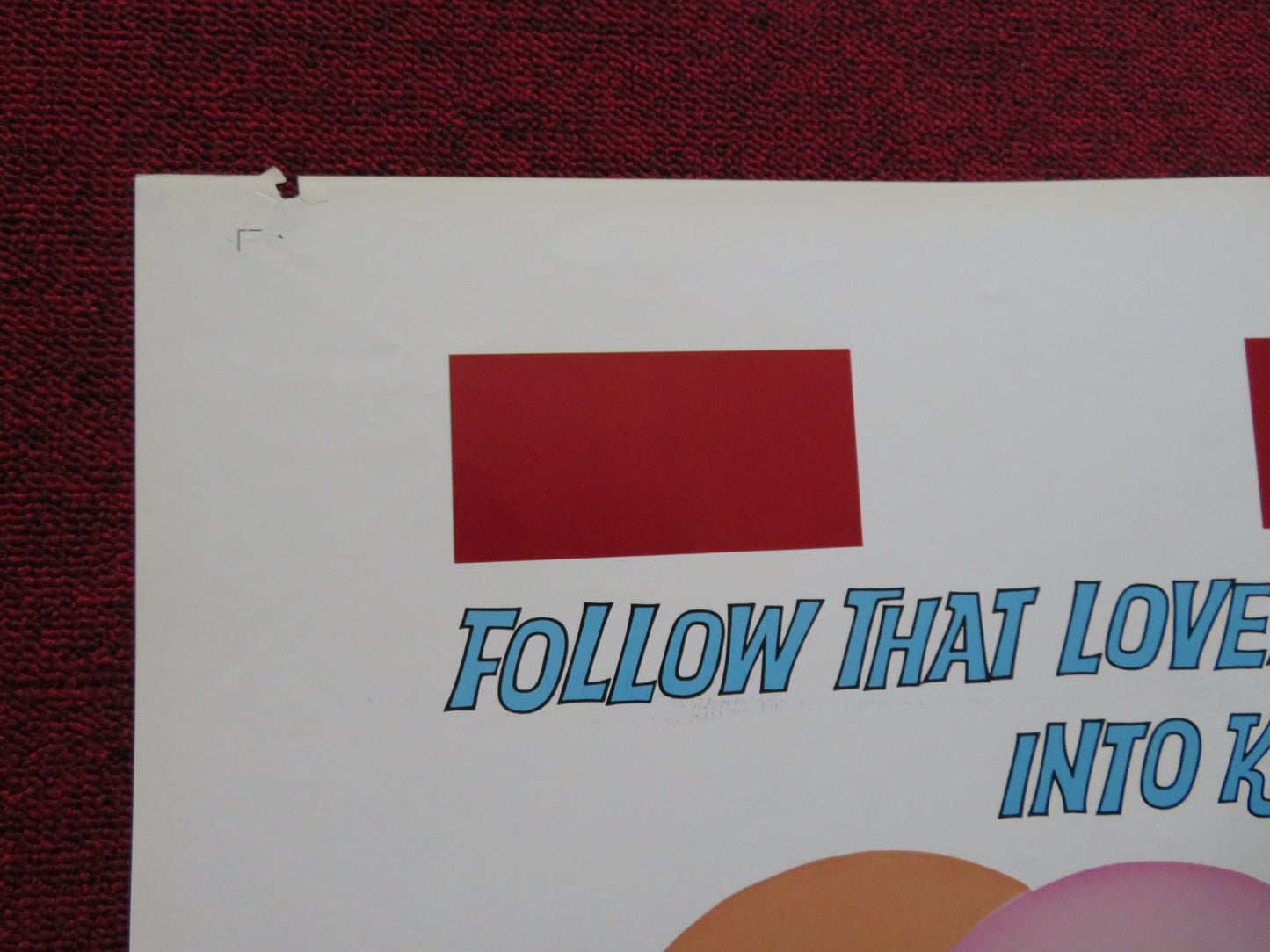 THE CLOWN AND THE KIDS FOLDED US ONE SHEET POSTER EMMETT KELLY 1968 - Rendezvous Cinema