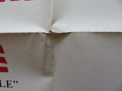 THE RED MANTLE FOLDED US ONE SHEET POSTER EVA DAHLBECK GUNNAR BJONSTRAND 1968 - Rendezvous Cinema