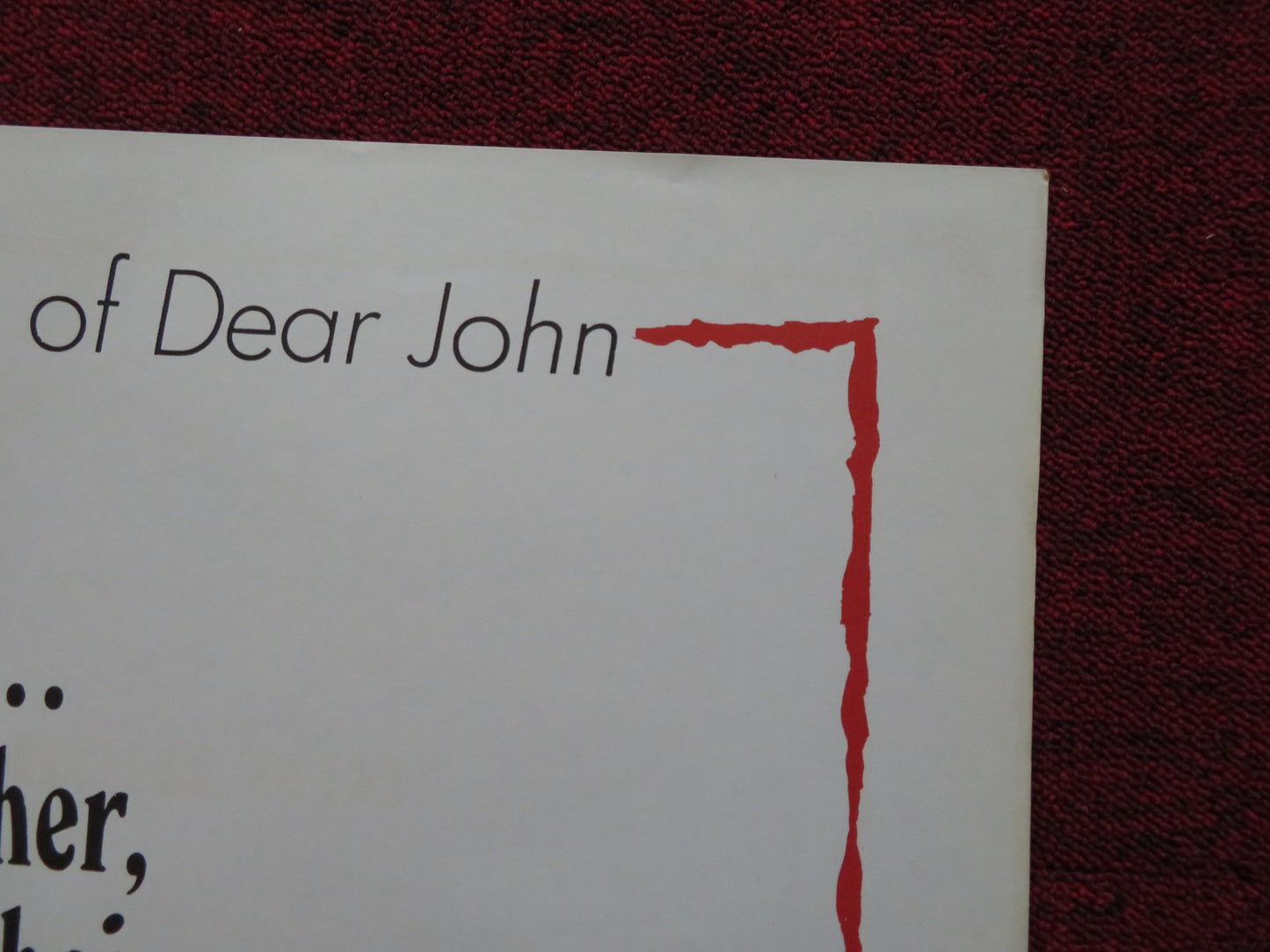 THE RED MANTLE FOLDED US ONE SHEET POSTER EVA DAHLBECK GUNNAR BJONSTRAND 1968 - Rendezvous Cinema