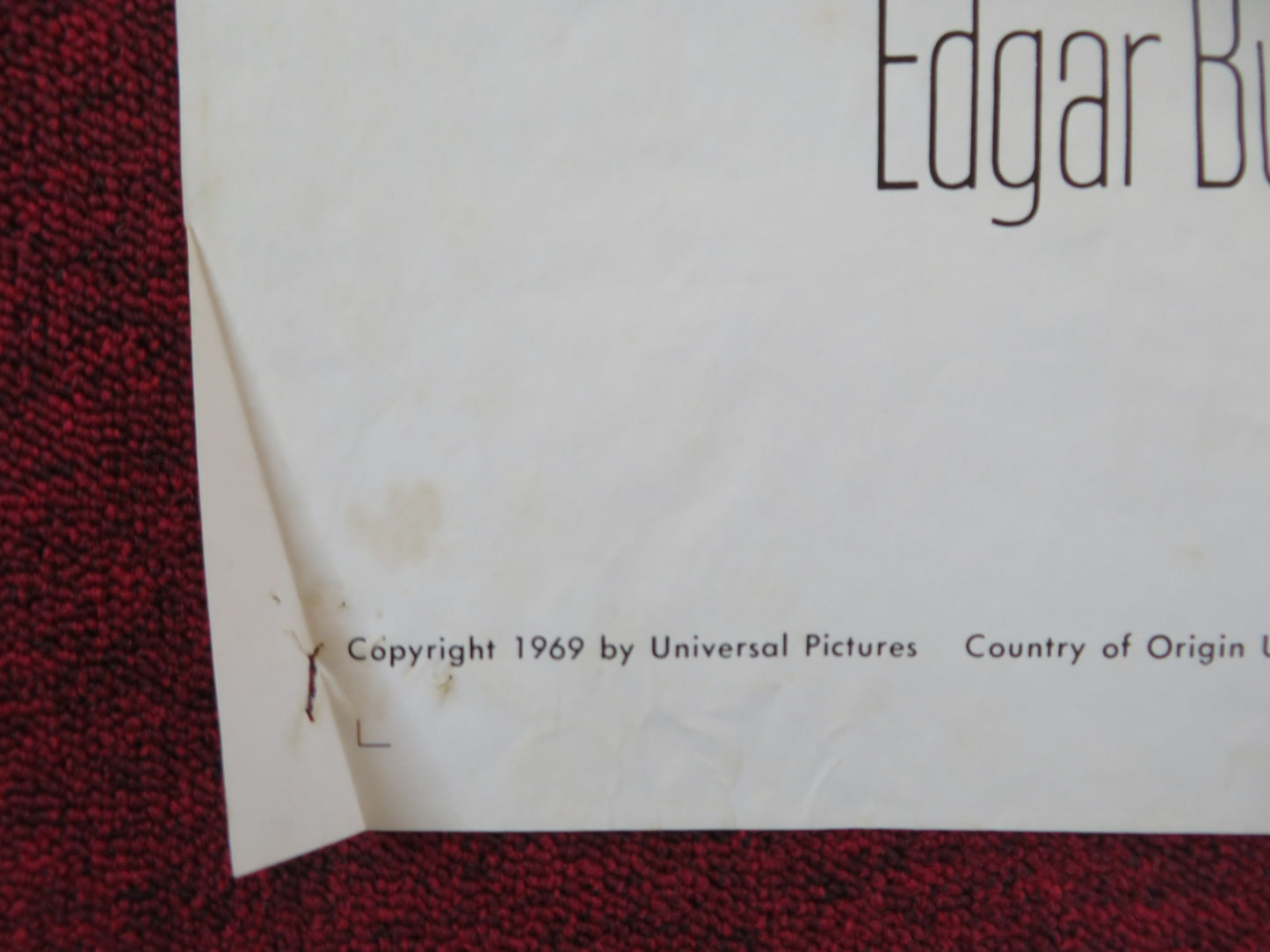 ANGEL IN MY POCKET FOLDED US ONE SHEET POSTER ANDY GRIFFITH JERRY VAN DYKE 1969 - Rendezvous Cinema