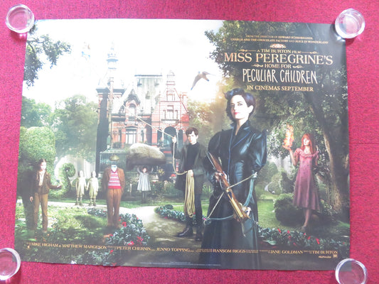 MISS PEREGRINE'S HOME FOR PECULIAR CHILDREN UK QUAD (30"x 40") ROLLED POSTER '16