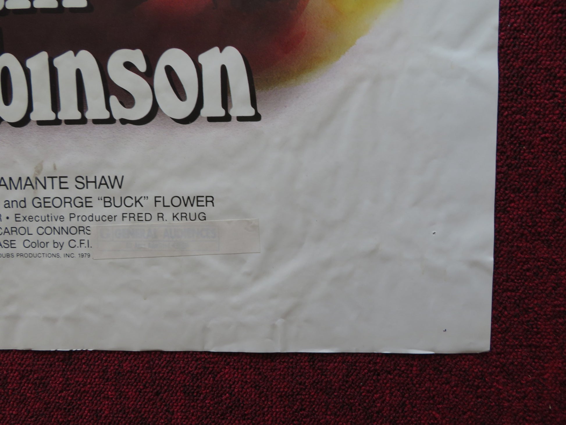 MOUNTAIN FAMILY ROBINSON FOLDED US ONE SHEET POSTER ROBERT F. LOGAN 1979 - Rendezvous Cinema