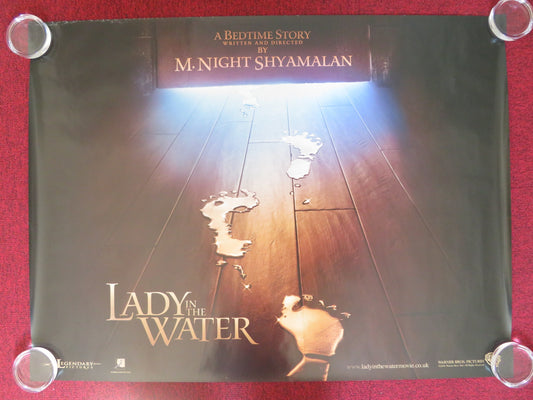 LADY IN THE WATER - B UK QUAD (30"x 40") ROLLED POSTER PAUL GIAMATTI 2006