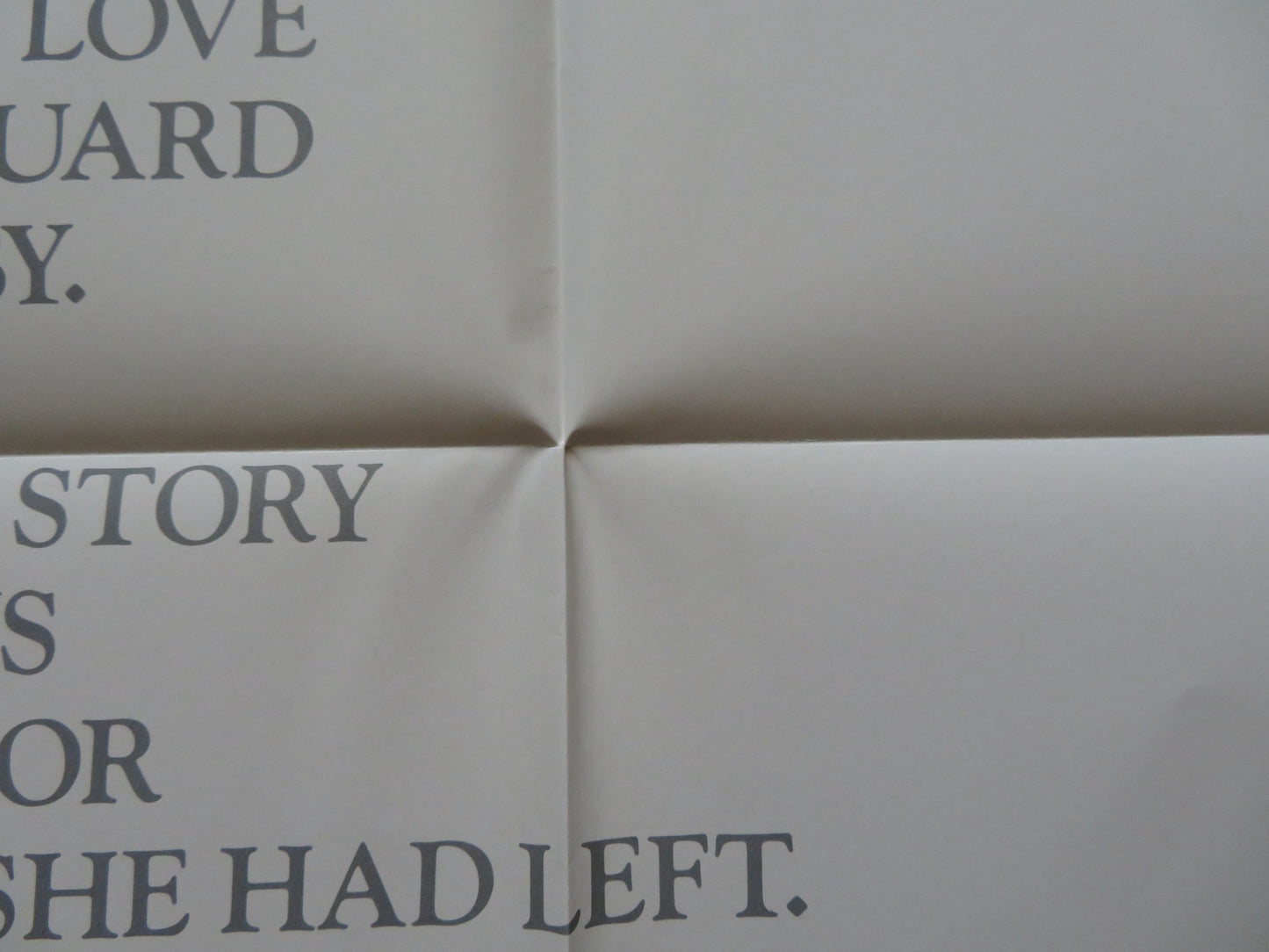 LOVE CHILD FOLDED US ONE SHEET POSTER AMY MADIGAN BEAU BRIDGES 1982 - Rendezvous Cinema