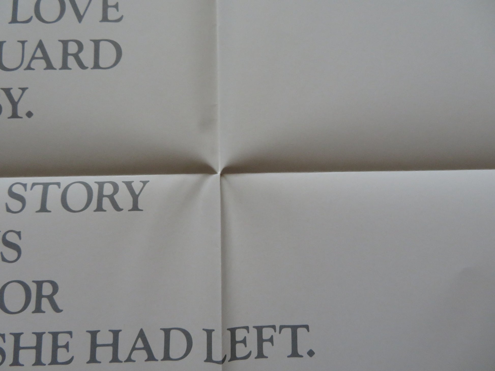 LOVE CHILD FOLDED US ONE SHEET POSTER AMY MADIGAN BEAU BRIDGES 1982 - Rendezvous Cinema