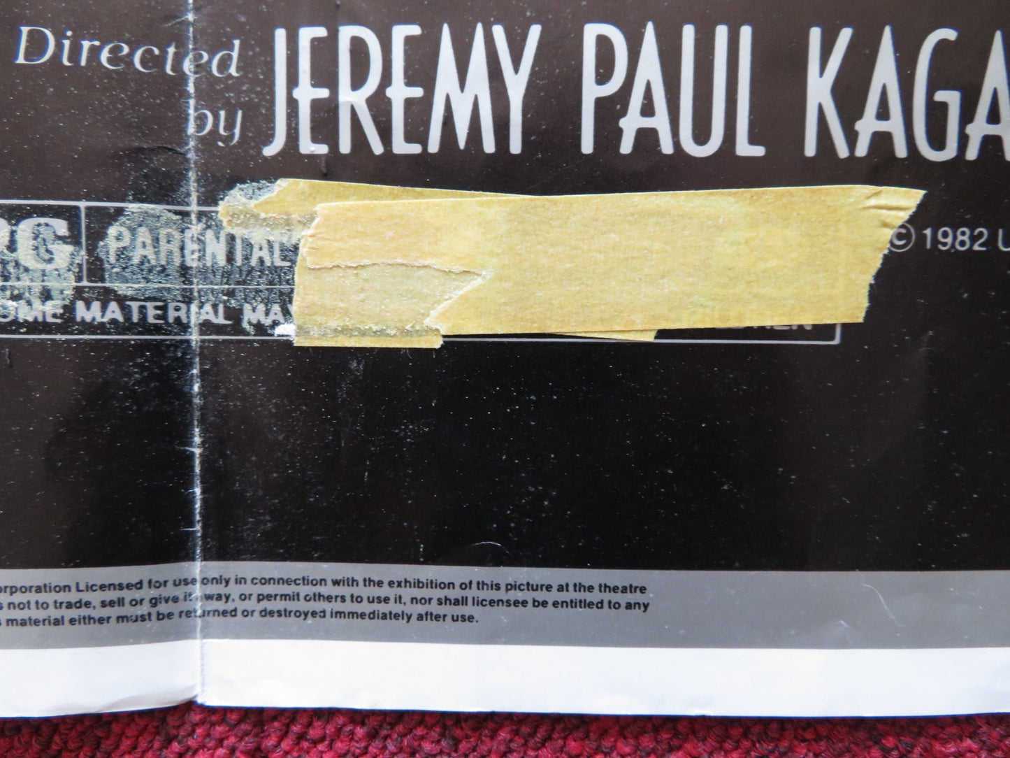 THE STING II FOLDED US ONE SHEET POSTER JACKIE GLEASON MAC DAVIS 1983 - Rendezvous Cinema