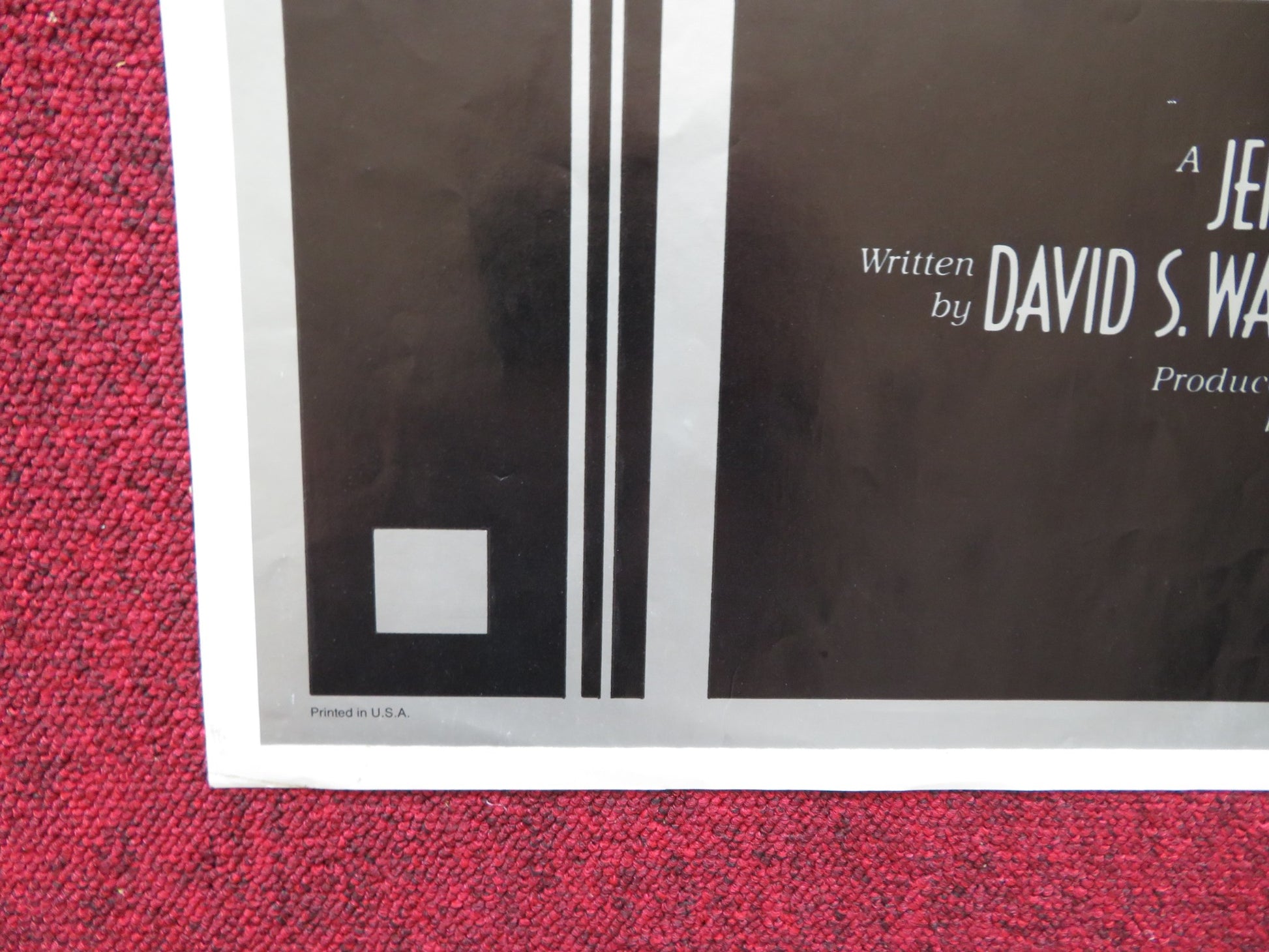 THE STING II FOLDED US ONE SHEET POSTER JACKIE GLEASON MAC DAVIS 1983 - Rendezvous Cinema