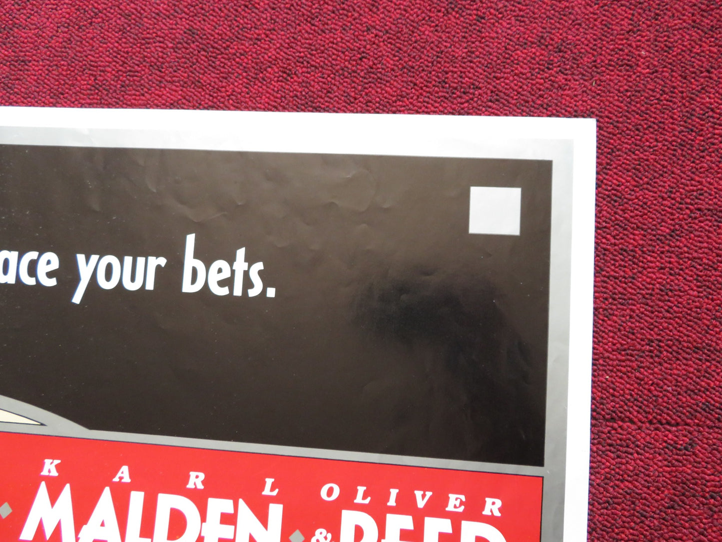 THE STING II FOLDED US ONE SHEET POSTER JACKIE GLEASON MAC DAVIS 1983 - Rendezvous Cinema