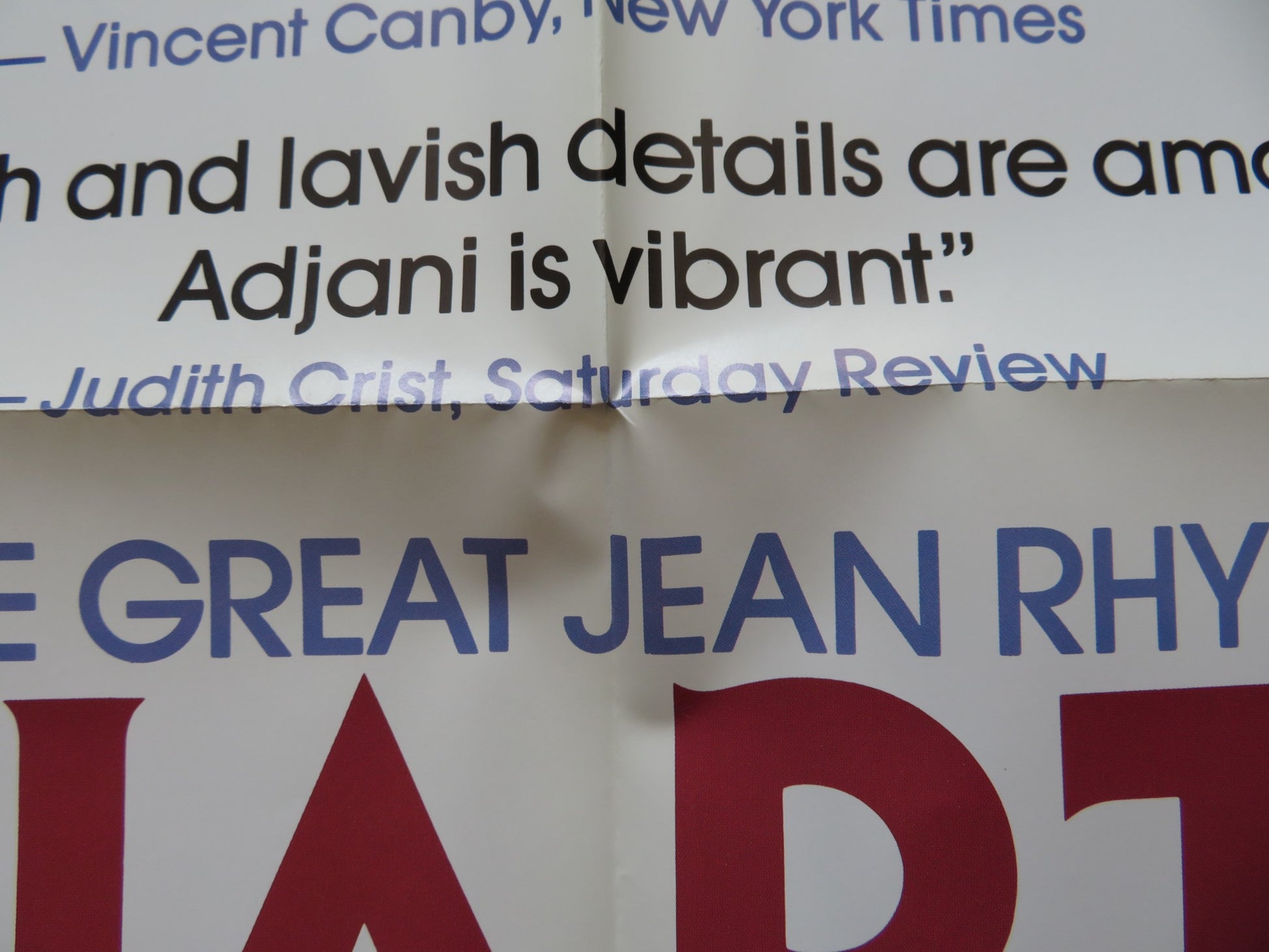 QUARTET FOLDED US ONE SHEET POSTER ALAN BATES MAGGIE SMITH ANTHONY HIGGINS 1981 - Rendezvous Cinema