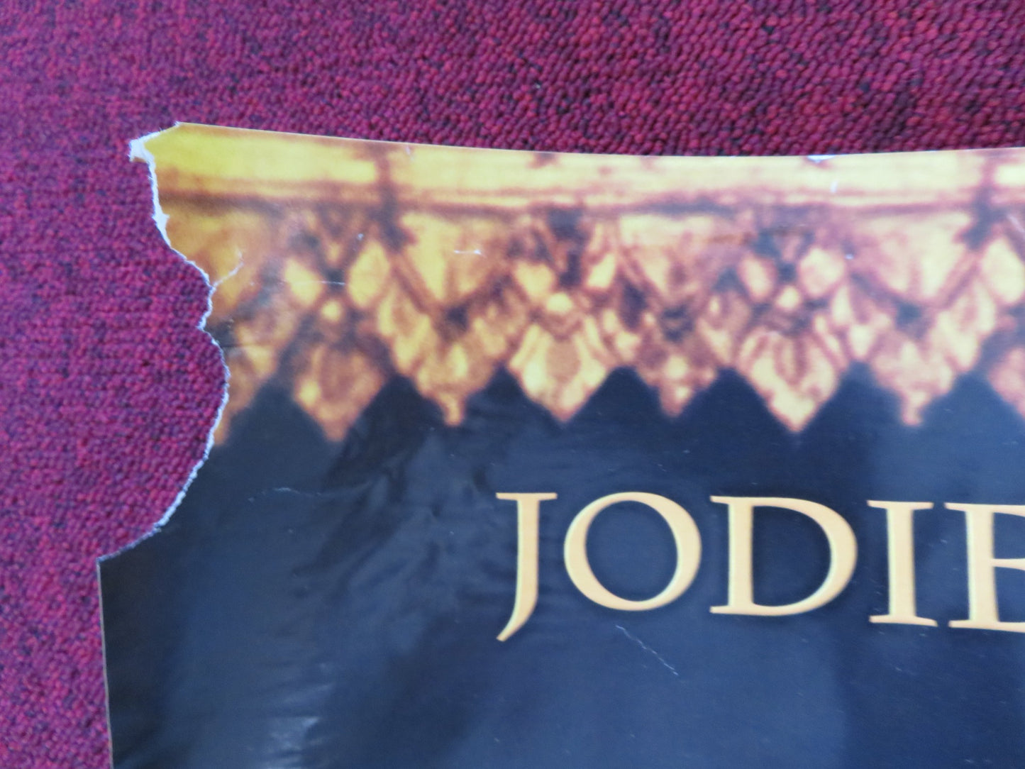 ANNA AND THE KING UK QUAD (30"x 40") ROLLED POSTER JODIE FOSTER C. YUN-FAT 1999 - Rendezvous Cinema