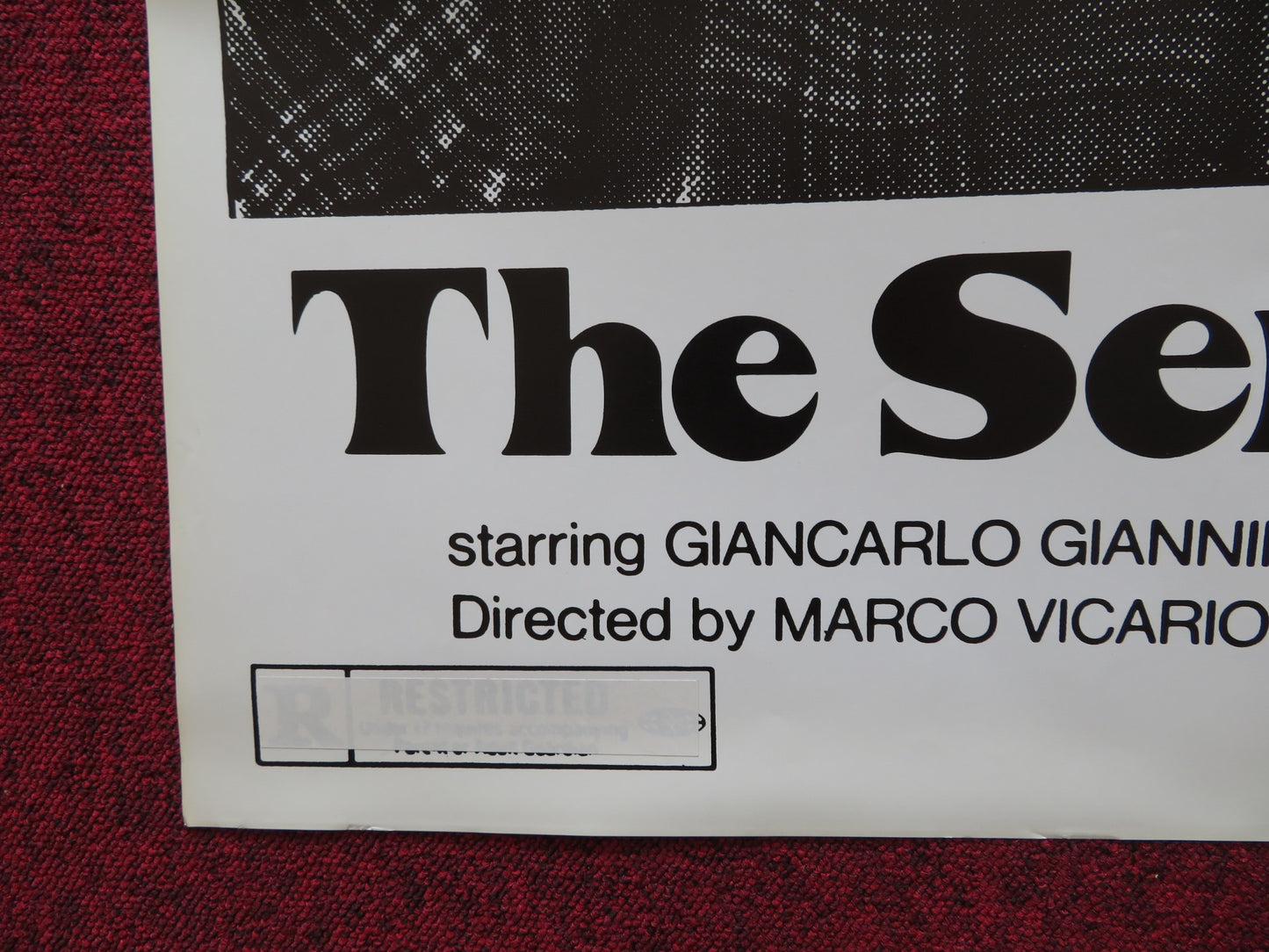THE SENSUAL MAN FOLDED US ONE SHEET POSTER GIANCARLO GIANNINI 1978 - Rendezvous Cinema