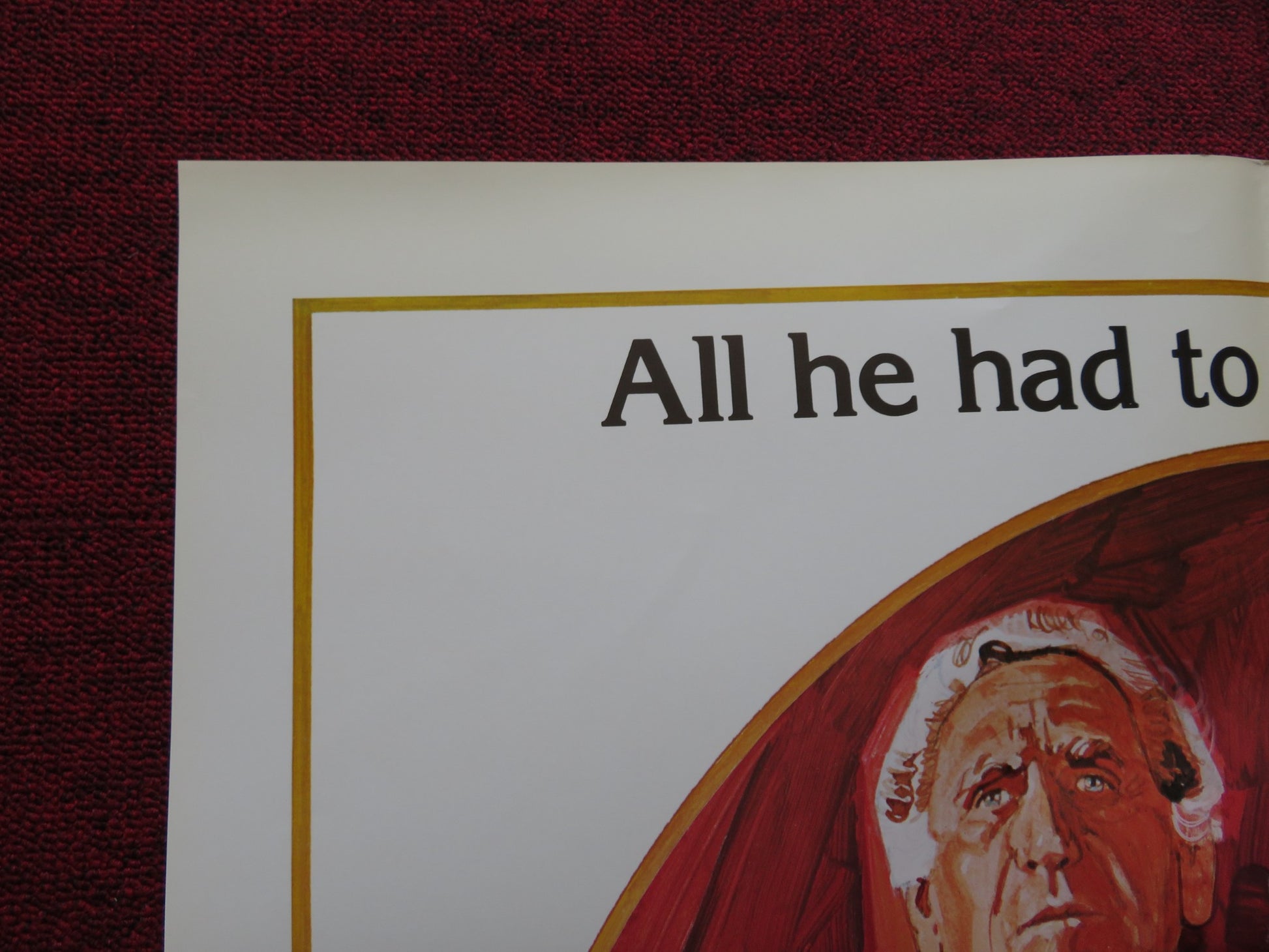 TOMORROW IS TOO LATE FOLDED US ONE SHEET POSTER JAMES WHITMORE LEE J.COBB 1978 - Rendezvous Cinema