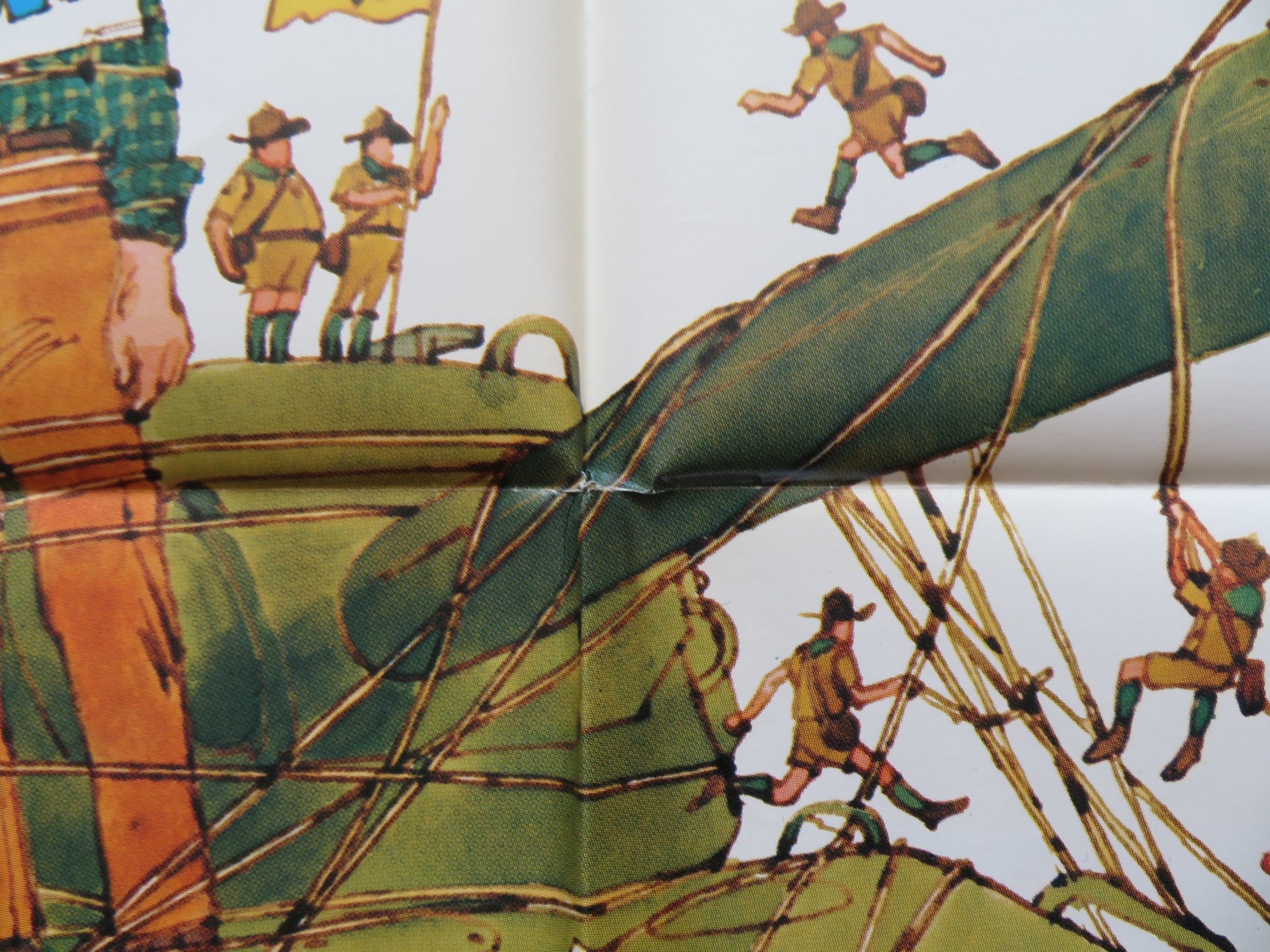 FOLLOW ME, BOYS! FOLDED US ONE SHEET POSTER DISNEY FRED MACMURRAY 1976 - Rendezvous Cinema