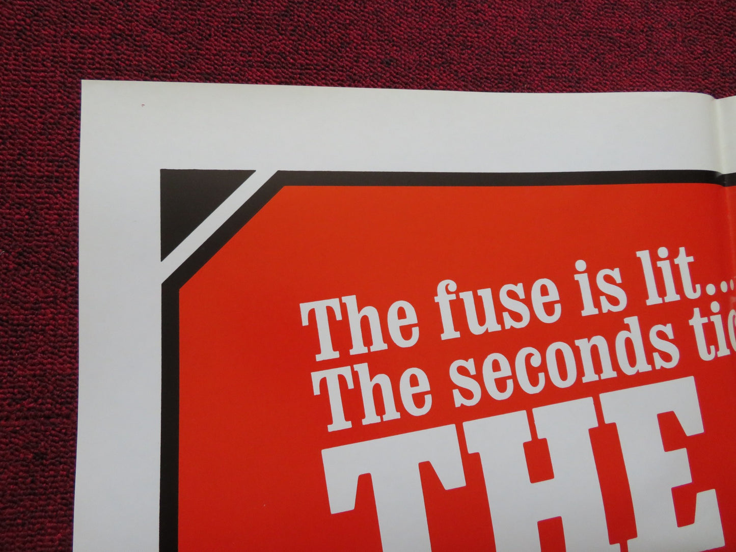 THE DAY THAT SHOOK THE WORLD FOLDED US ONE SHEET POSTER CHRISTOPHER PLUMMER 1977 - Rendezvous Cinema