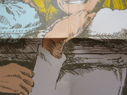 GOLDENROD FOLDED US ONE SHEET POSTER TONY LO BIANCO DONALD PLEASENCE 1976 - Rendezvous Cinema