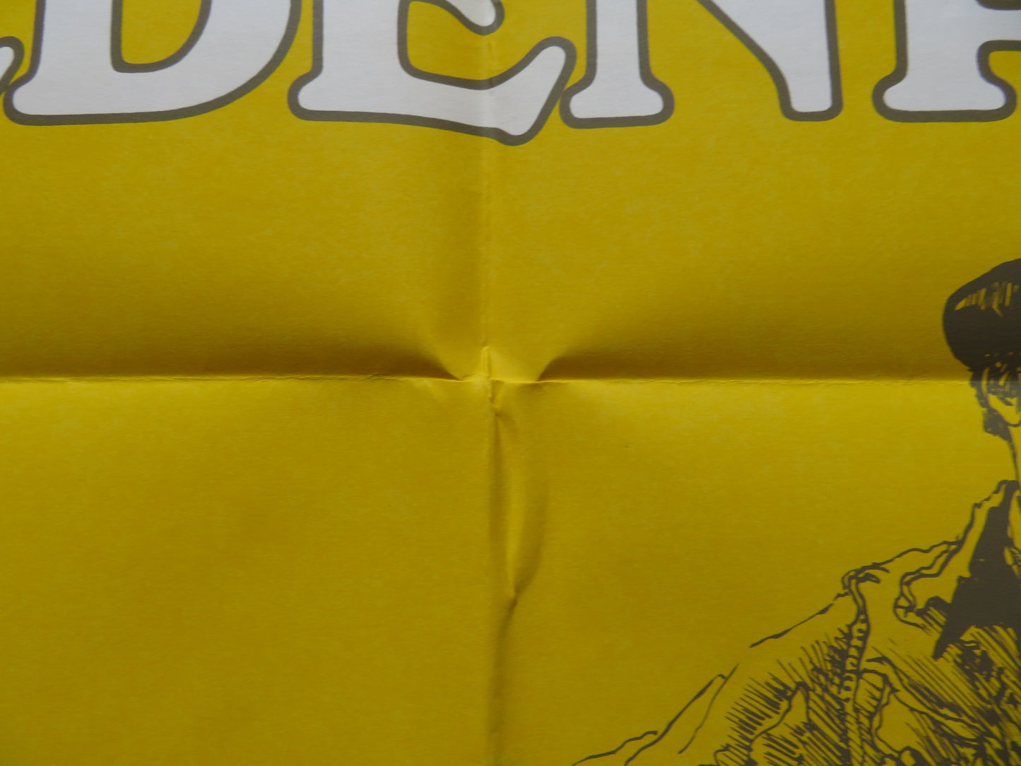 GOLDENROD FOLDED US ONE SHEET POSTER TONY LO BIANCO DONALD PLEASENCE 1976 - Rendezvous Cinema