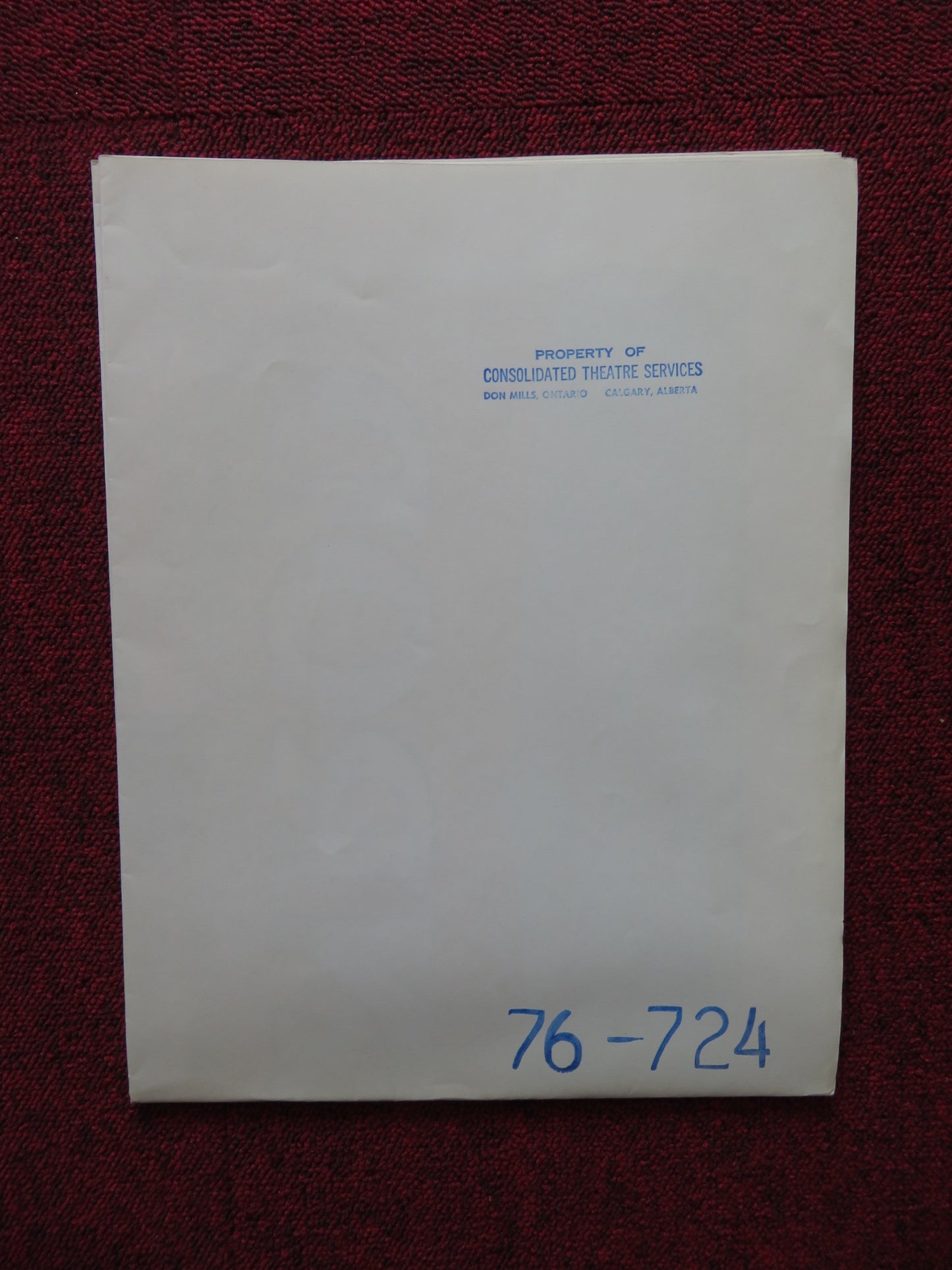 GOLDENROD FOLDED US ONE SHEET POSTER TONY LO BIANCO DONALD PLEASENCE 1976 - Rendezvous Cinema