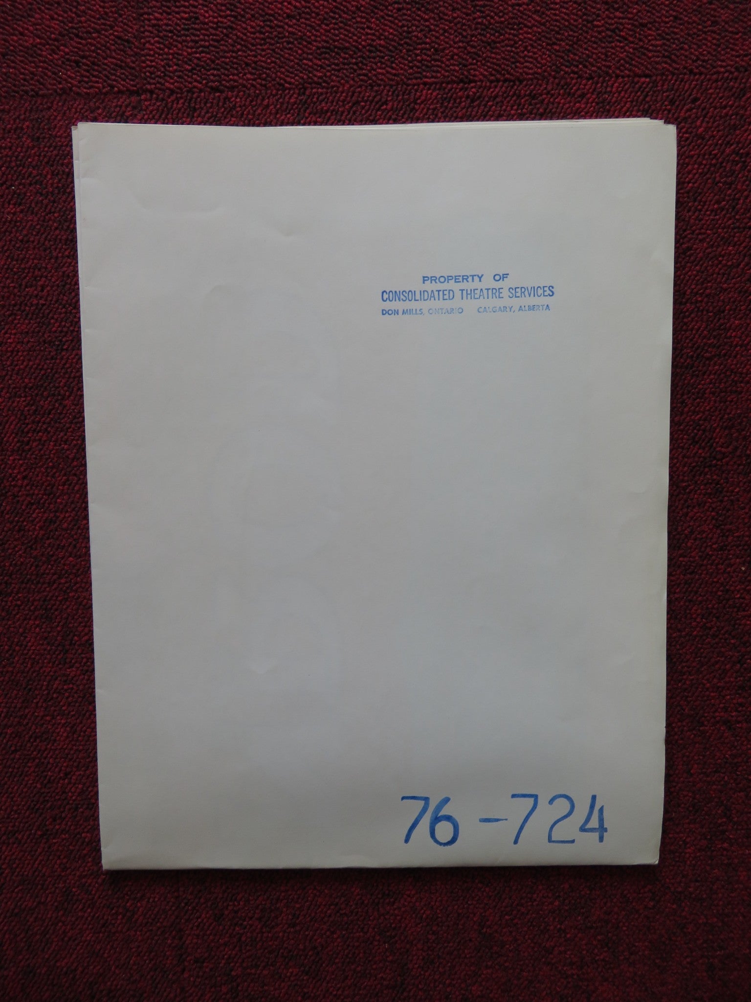 GOLDENROD FOLDED US ONE SHEET POSTER TONY LO BIANCO DONALD PLEASENCE 1976 - Rendezvous Cinema