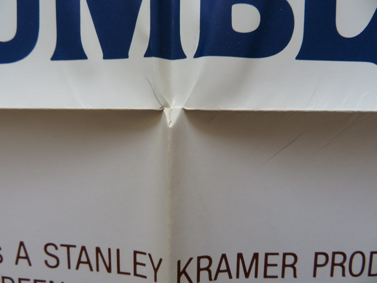 THE RUNNER STUMBLES FOLDED US ONE SHEET POSTER DICK VAN DYKE K. QUINLAN 1979 - Rendezvous Cinema