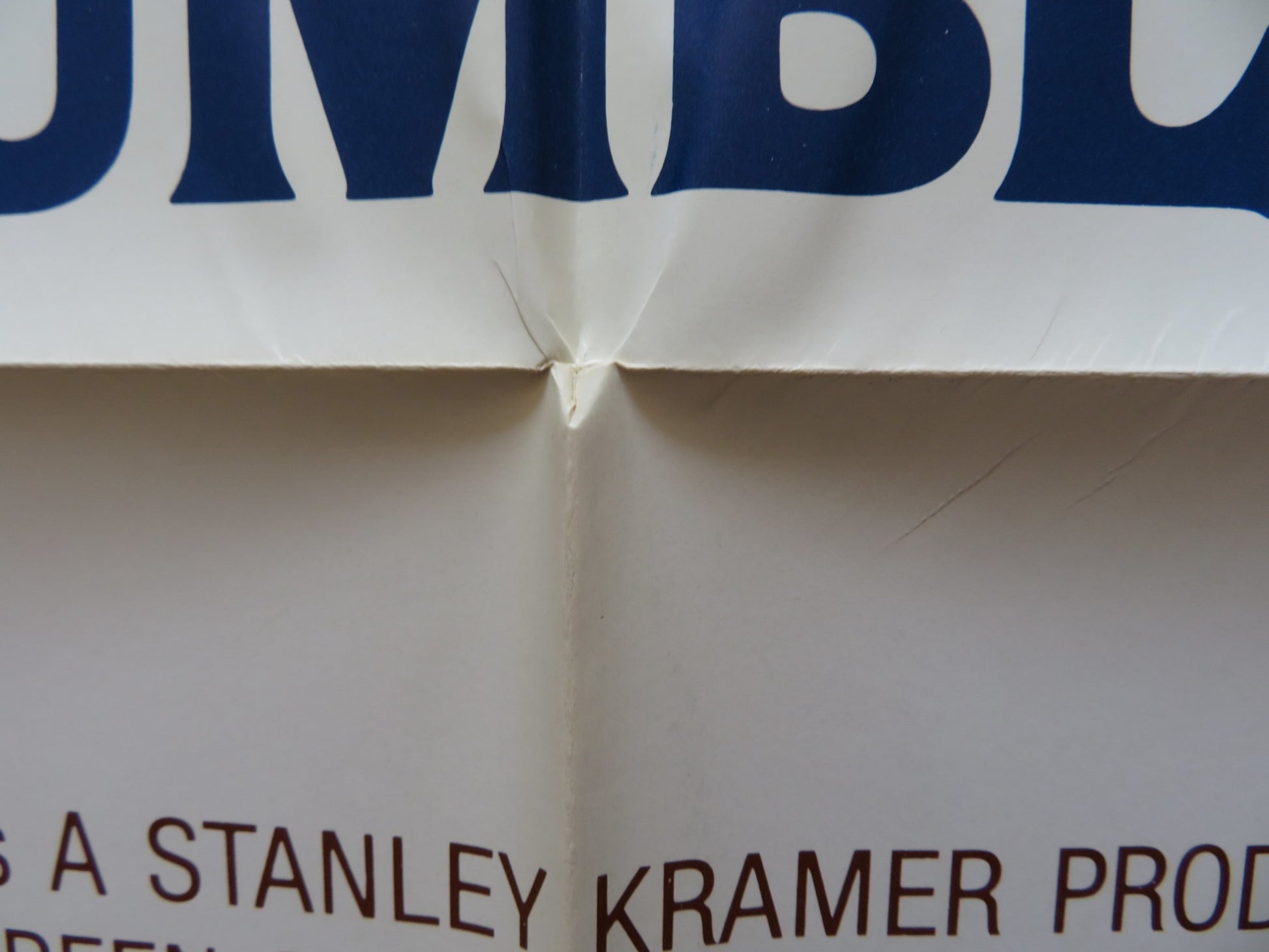 THE RUNNER STUMBLES FOLDED US ONE SHEET POSTER DICK VAN DYKE K. QUINLAN 1979 - Rendezvous Cinema