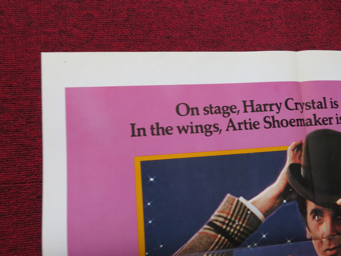 THOSE LIPS, THOSE EYES FOLDED US ONE SHEET POSTER FRANK LANGELLA G. O'CONNOR '80 - Rendezvous Cinema