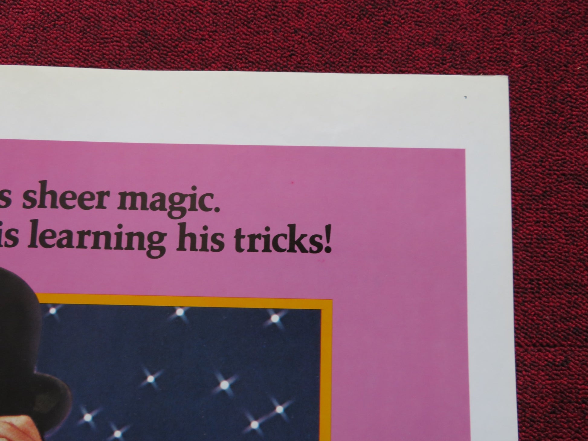 THOSE LIPS, THOSE EYES FOLDED US ONE SHEET POSTER FRANK LANGELLA G. O'CONNOR '80 - Rendezvous Cinema