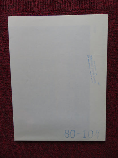 THOSE LIPS, THOSE EYES FOLDED US ONE SHEET POSTER FRANK LANGELLA G. O'CONNOR '80 - Rendezvous Cinema