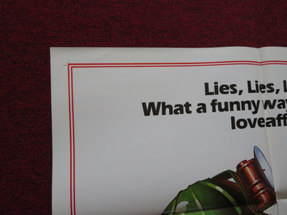 WHY WOULD I LIE? FOLDED US ONE SHEET POSTER TREAT WILLIAMS LISA EICHHORN 1980 - Rendezvous Cinema