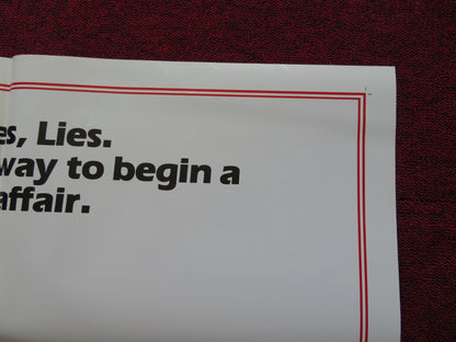 WHY WOULD I LIE? FOLDED US ONE SHEET POSTER TREAT WILLIAMS LISA EICHHORN 1980 - Rendezvous Cinema